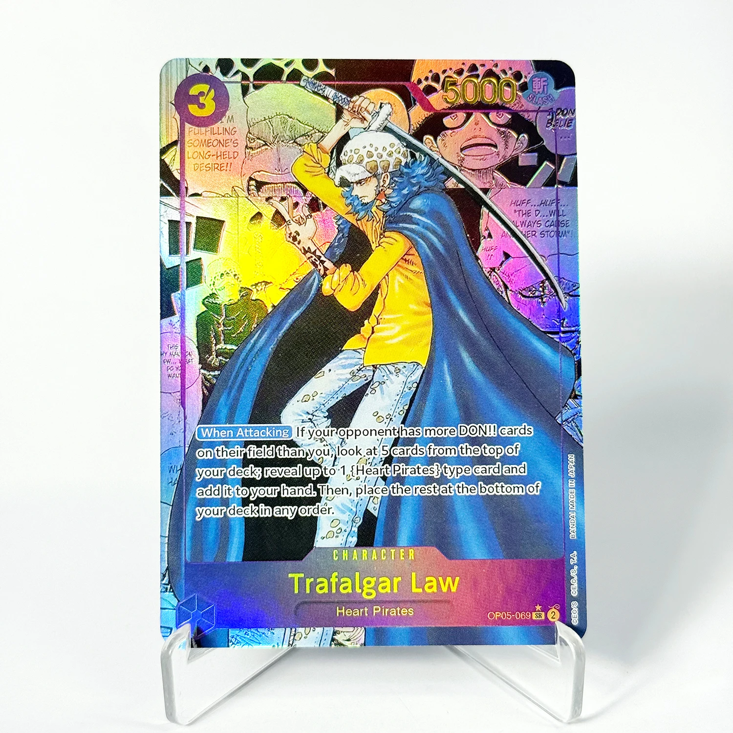 Set of 18 PCS One Piece Card Awakening of the New Era (OP05) Set OPCG Replica High Quality Hobby Collectible Anime Game Cards