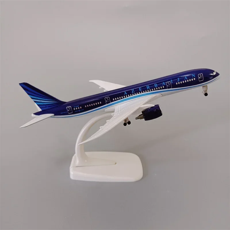 Neue 19cm Air Aserbaidschan Airlines B787 Boeing 787 Airways Flugzeug Modell Legierung Metall Druckguss Modellflug zeug Flugzeug mit Rädern