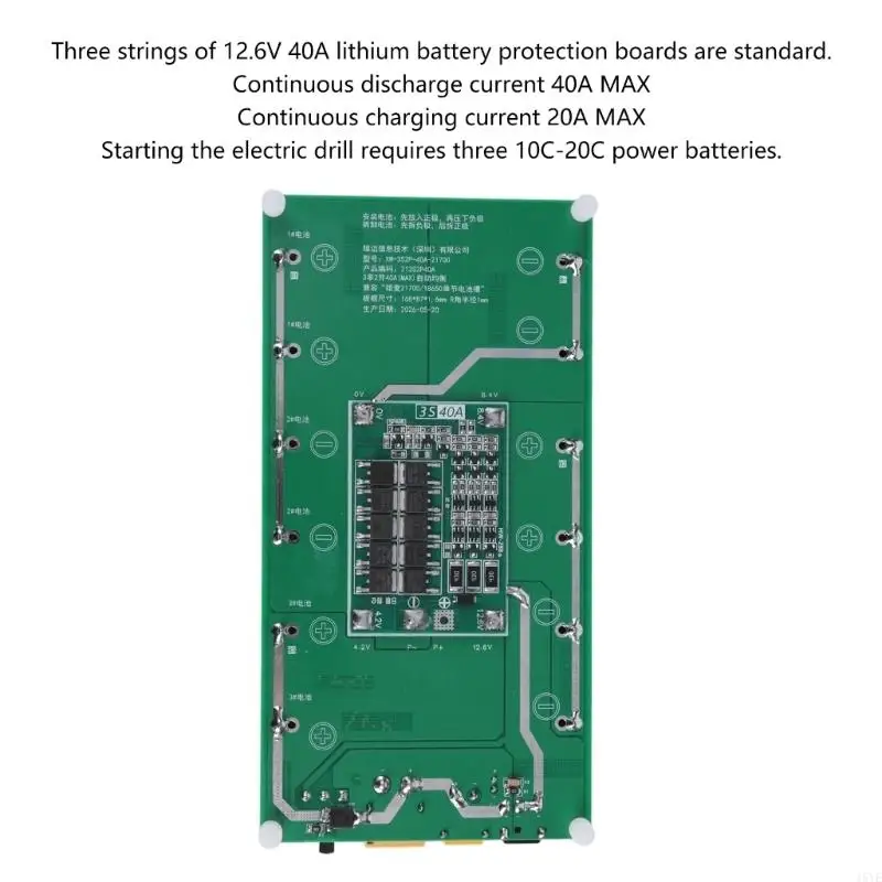  Strong ABS Battery Case 111Wh Transportable Power Storage Defended for Field Operations