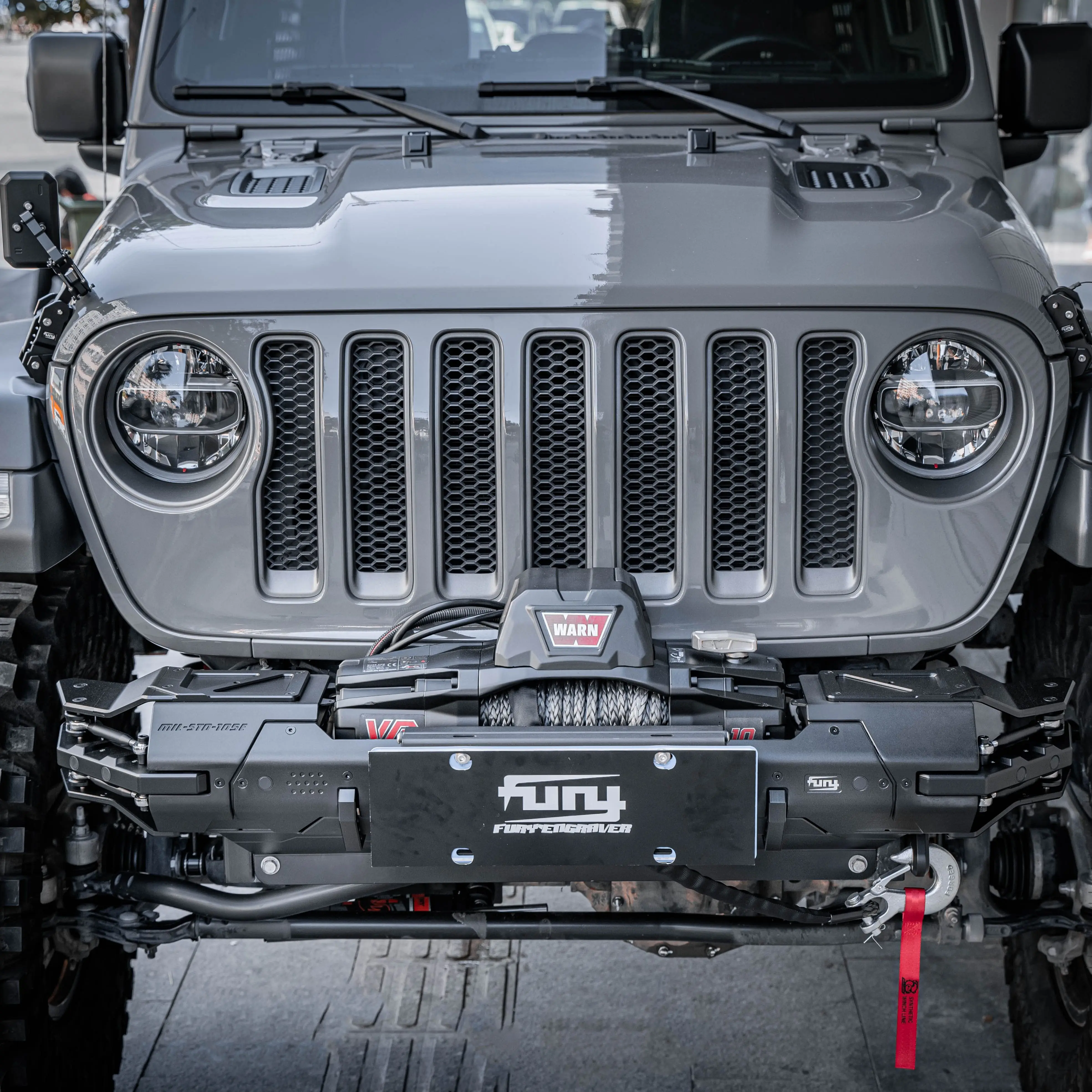 

For Jeep JL Wrangler Front Bumper 2018-2020 LANTSUN F2003