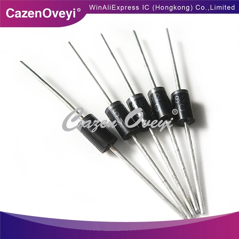 10pcs/lot 1N5822 IN5822 DO-41 In-Line Rectifier Diode