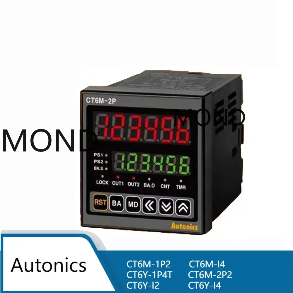 AUTONICS Temperature Controller CT6M-1P2 CT6M-I4 CT6Y-1P4T CT6M-2P2 CT6Y-I2 CT6Y-I4 Digital Intelligent Temperature Meter Module