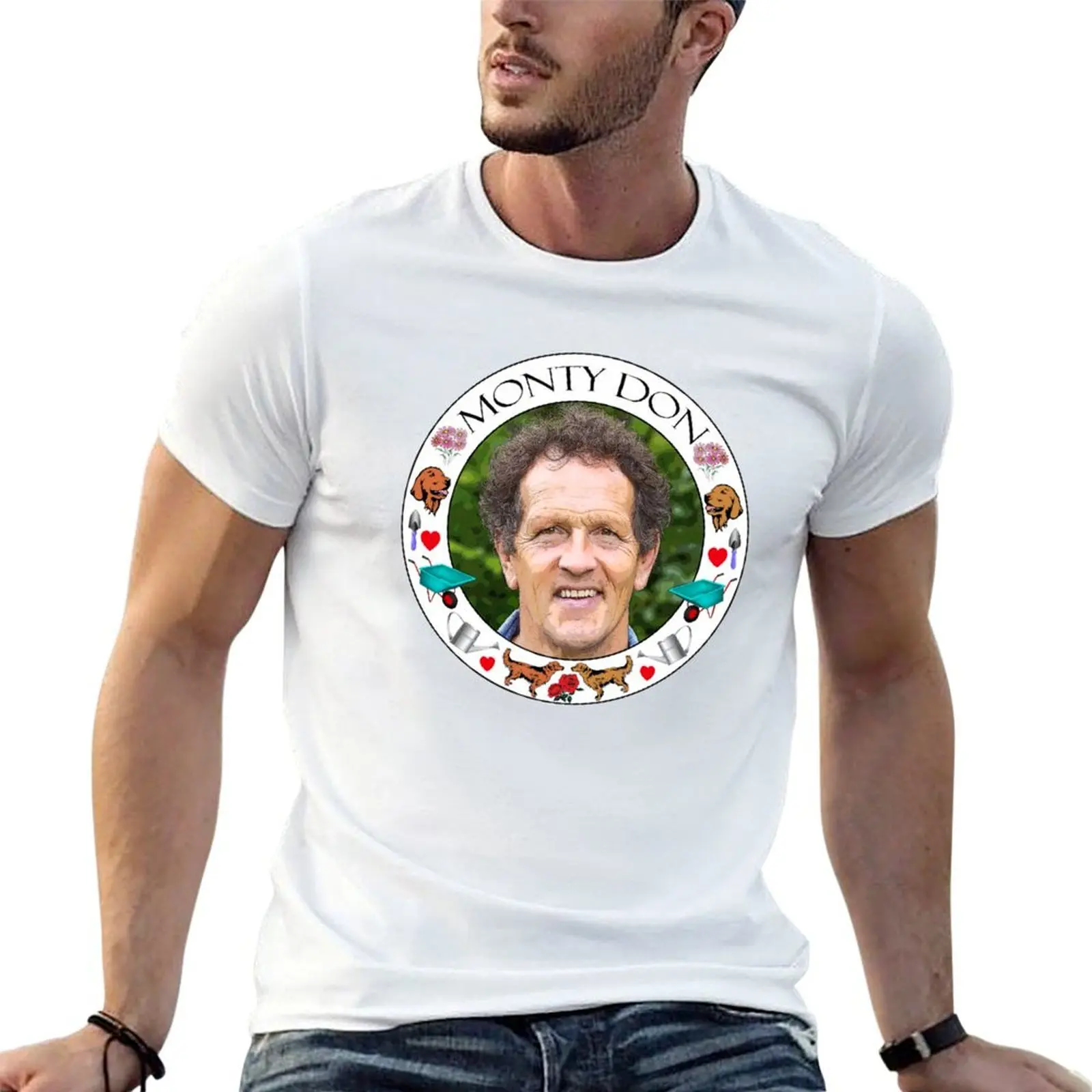 

Monty Don T-Shirt t shirt man luxury t shirts for man cotton funny T-Shirt