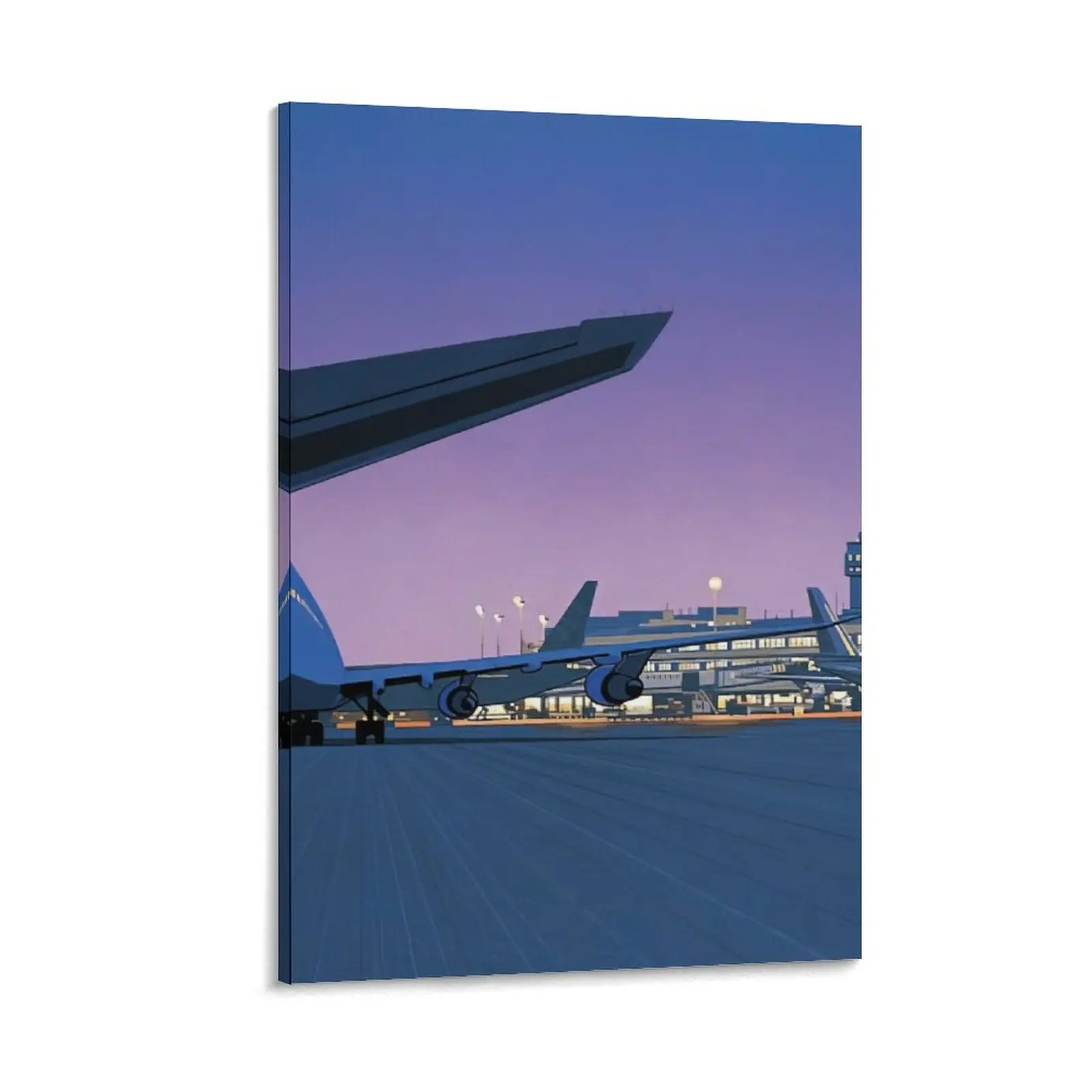 

Taxiway by Hiroshi Nagai Canvas Painting room decors aesthetic Decoration pictures room wall home decors accessories Paintings