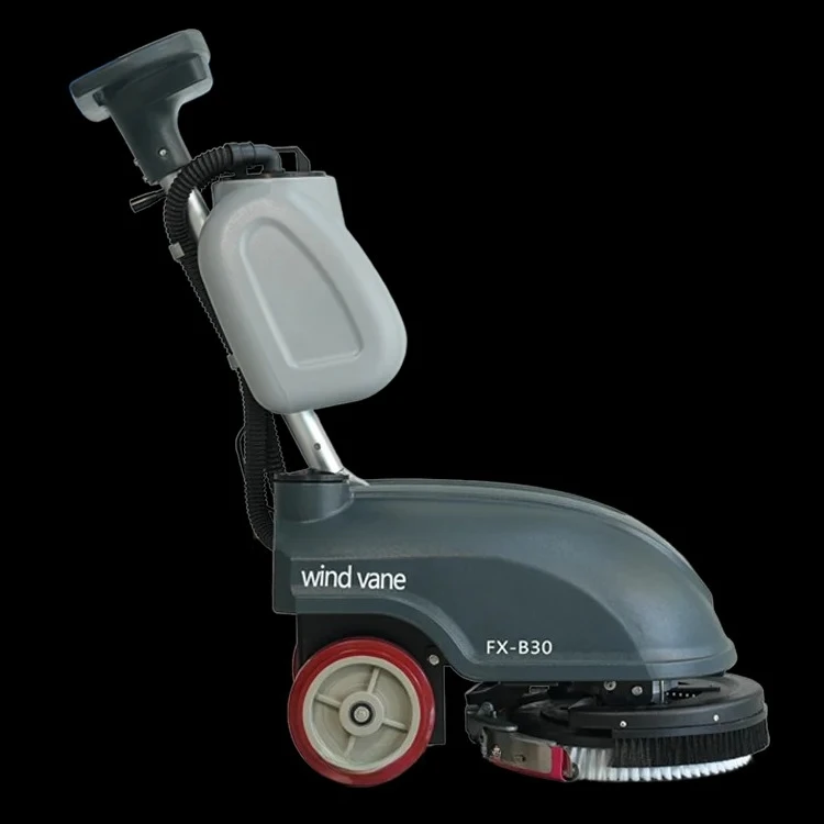 Commercial Grade Manual 24V Fuel Floor Scrubber Machine New Condition with Core Brush Components Sweeper Type Floor Cleaner