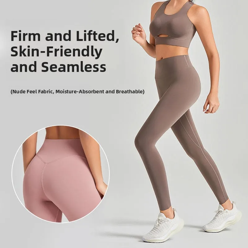 

Весна-лето, новые женские брюки из овчины, утягивающие спортивные брюки с высокой талией, тонкие спортивные брюки для контроля живота