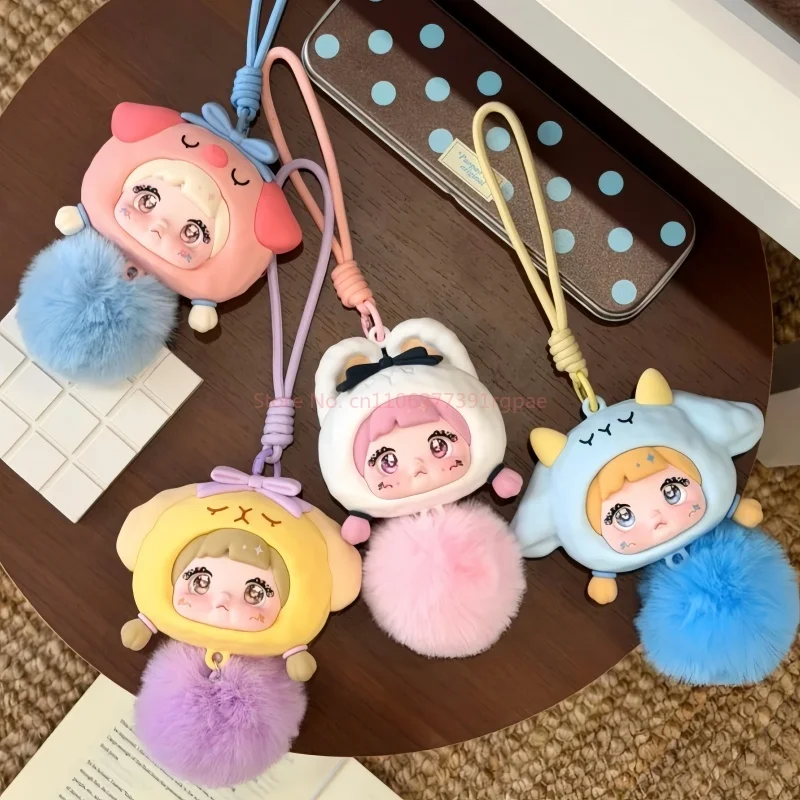 

New Nommi Forest Melodies Series Silicone Earphone Case Blind Box trendy Charm Kawaii pvc Decorated Girls Mystery Surprise Gifts