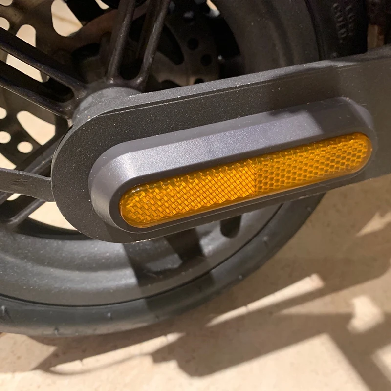 Coque de protection de roue pour Scooter électrique Xiaomi Pro 2/1S/M365, pièces réfléchissantes de sécurité avant et arrière