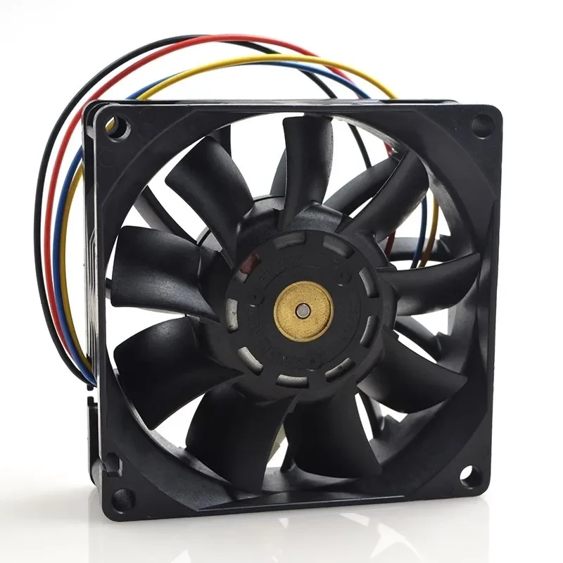 새로운 9GV0812P4J04 8025 80mm 12V 0.47A 이중 볼 4선 라디에이터 냉각 팬 풍량 80*80*25mm