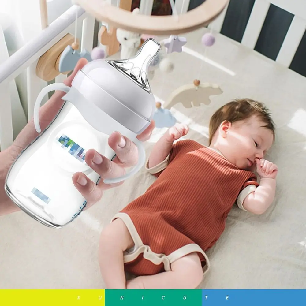 Easy Grip Baby Bottle Handles Safe Universal Baby Bottle Holder Durable Baby Feeding Bottle Accessories for Philips Avent view 5