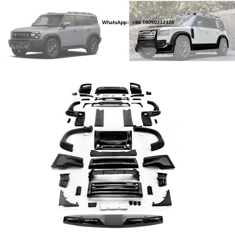 Car Exterior Accessories Body Parts Facelift Body Kit Bumper Suitable HCX