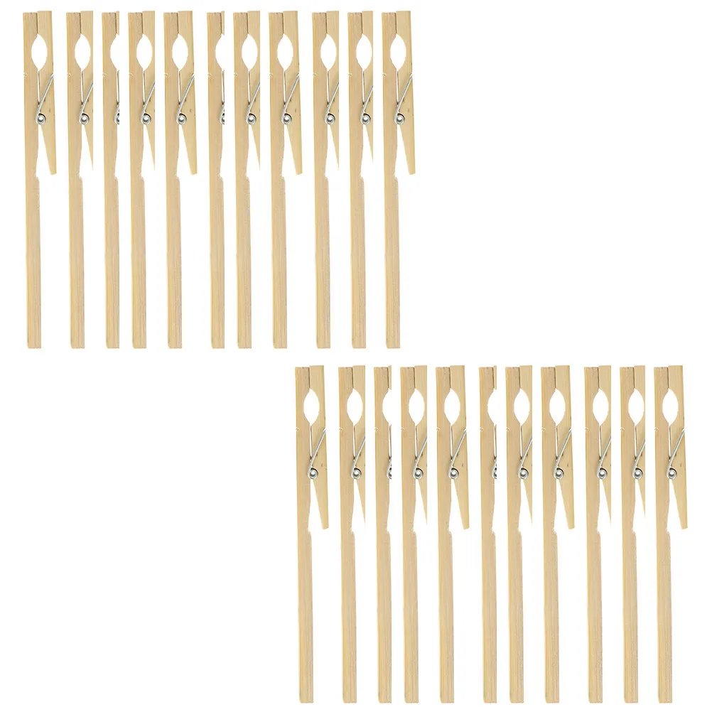 

20 шт. бамбуковых зажимов для пробирок, высокопрочные, термостойкие, лабораторное оборудование для студентов, учителей, научных экспериментов в классе