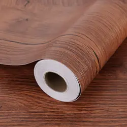 Wood Grain Peel and Stick Wallpaper Self Adhesive Rustic Removable Contact Paper Plank for Countertop Cabinets Vinyl Film Roll