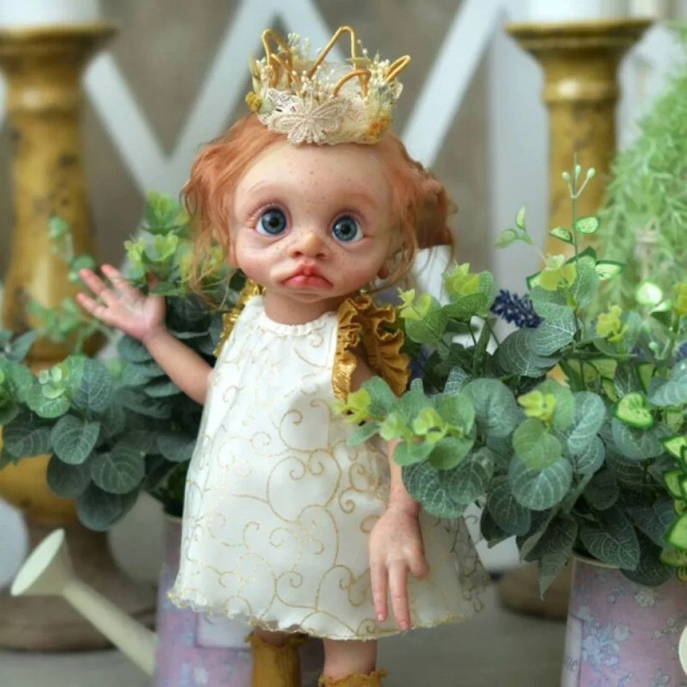 

17-дюймовая силиконовая кукла Reborn Fairy Baby Girl Elf Tinky уже окрашенная мягкая силиконовая коллекционная художественная кукла Muñeca Reborn Bebe