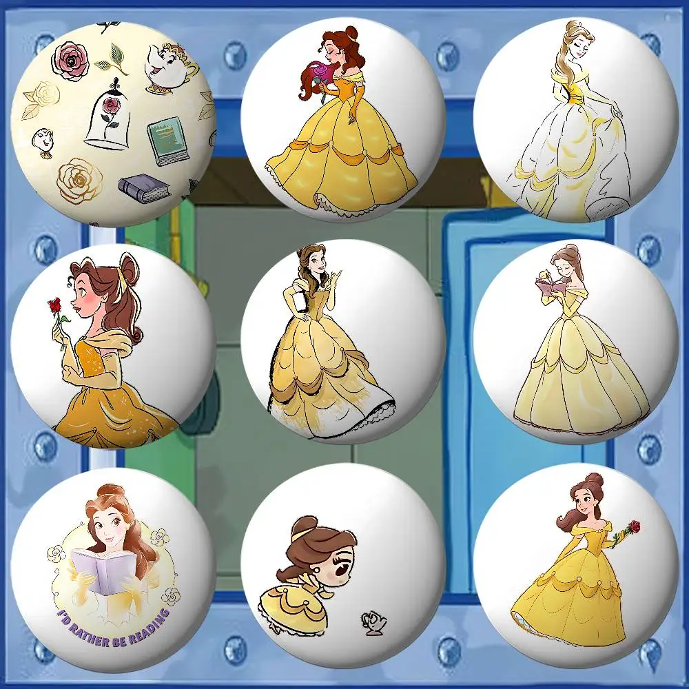 B-Beauty And The B-Beast Badges Tinplate Soft Button Pin Brooch Metal Badge Custom Jewelry Accessories Hat Bag Lapel