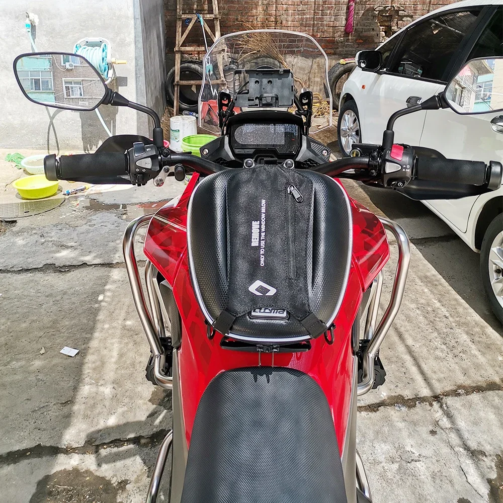 For CFMOTO IBEX 450MT 450 MT Motorcycle Racing Tank Bag Quick Lock Fuel Tank Luggage Box Saddlebag CF MOTO Storage Bags Backpack