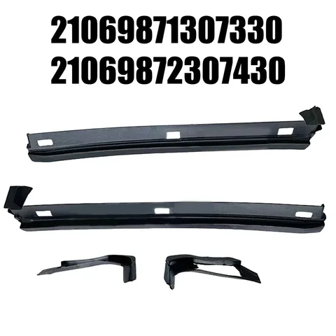 4 шт. уплотнение переднего крыла для Mercedes E Class W210 1996-2002 гг. 2106987130 /7330 2106987230 /7430 Автозапчасти