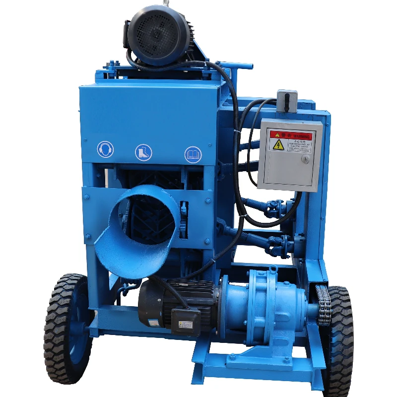 

Mobile log peeling machine, ring log peeling machine