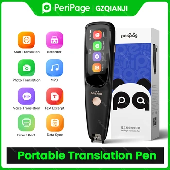 Bluetooth portable voice translation pen 112 languages ​​translation instant text scanning reading translator device for travel