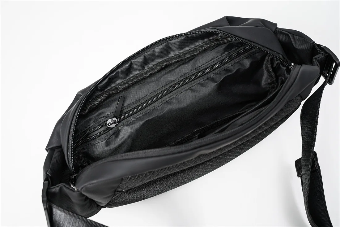 Oxford-Sac de poitrine décontracté pour homme, petit sac messager solide, sac à bandoulière de voyage, sacs à bandoulière initiés, sacs de poitrine légers pour homme