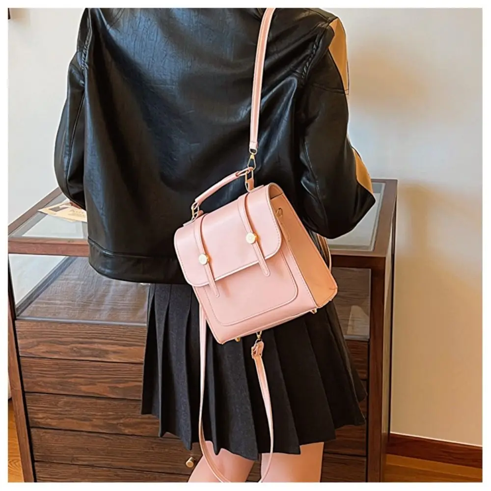 Retro Large Capacity Casual Backpack Minimalist Design Retro Style Fashion Backpack Casual Style Mommy Bag Travel Use