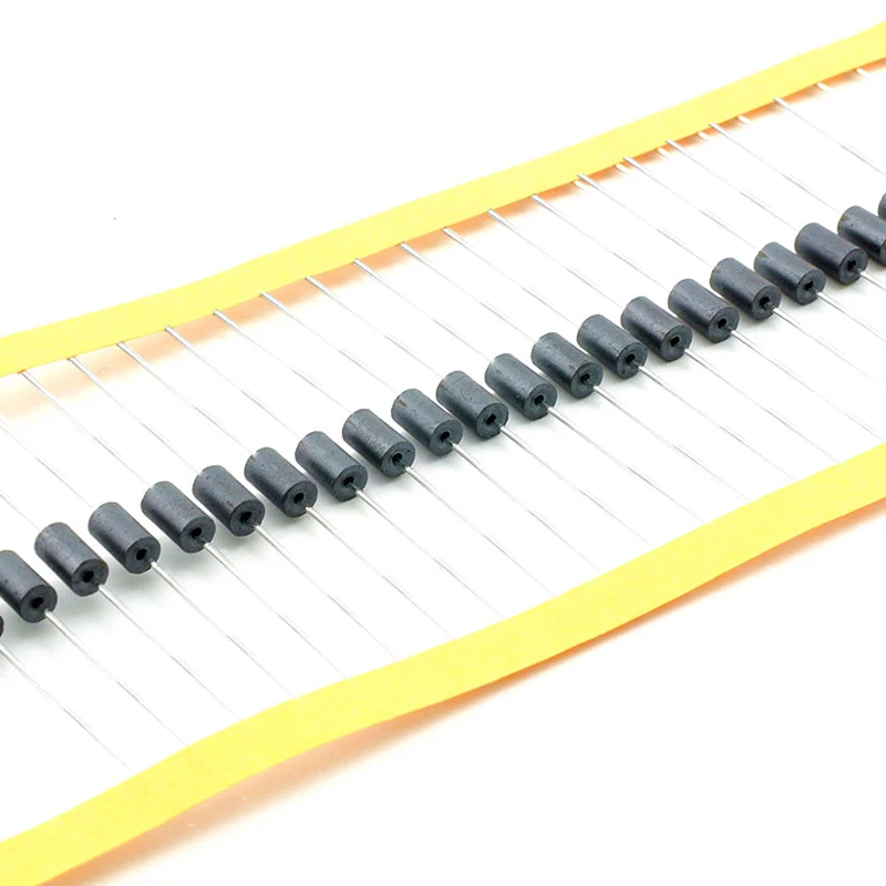50PCS/LOT Inductor beads 3.5*8*0.8 3.5*9*0.8 AXIAL FERRITE Beads 3.5x8x0.8 3.5x9x0.8/3.5*6*0.8mm Inductance