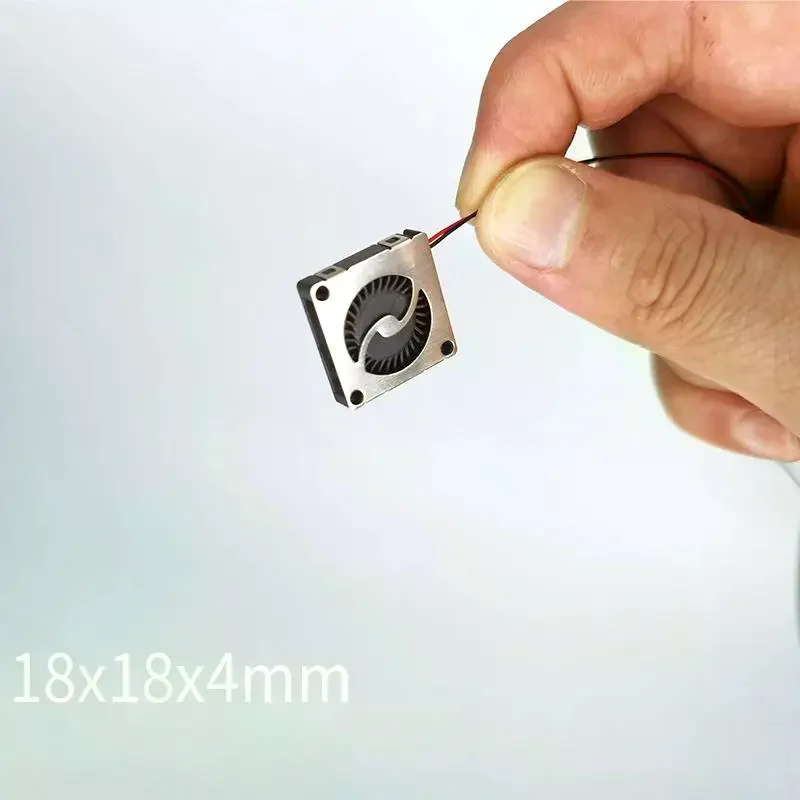 1Pcs 18x4mm High-Efficiency Cooling Compact Ultra-Thin 5V DC Mini Blower Fan For Precision Instruments Notebooks & Drones