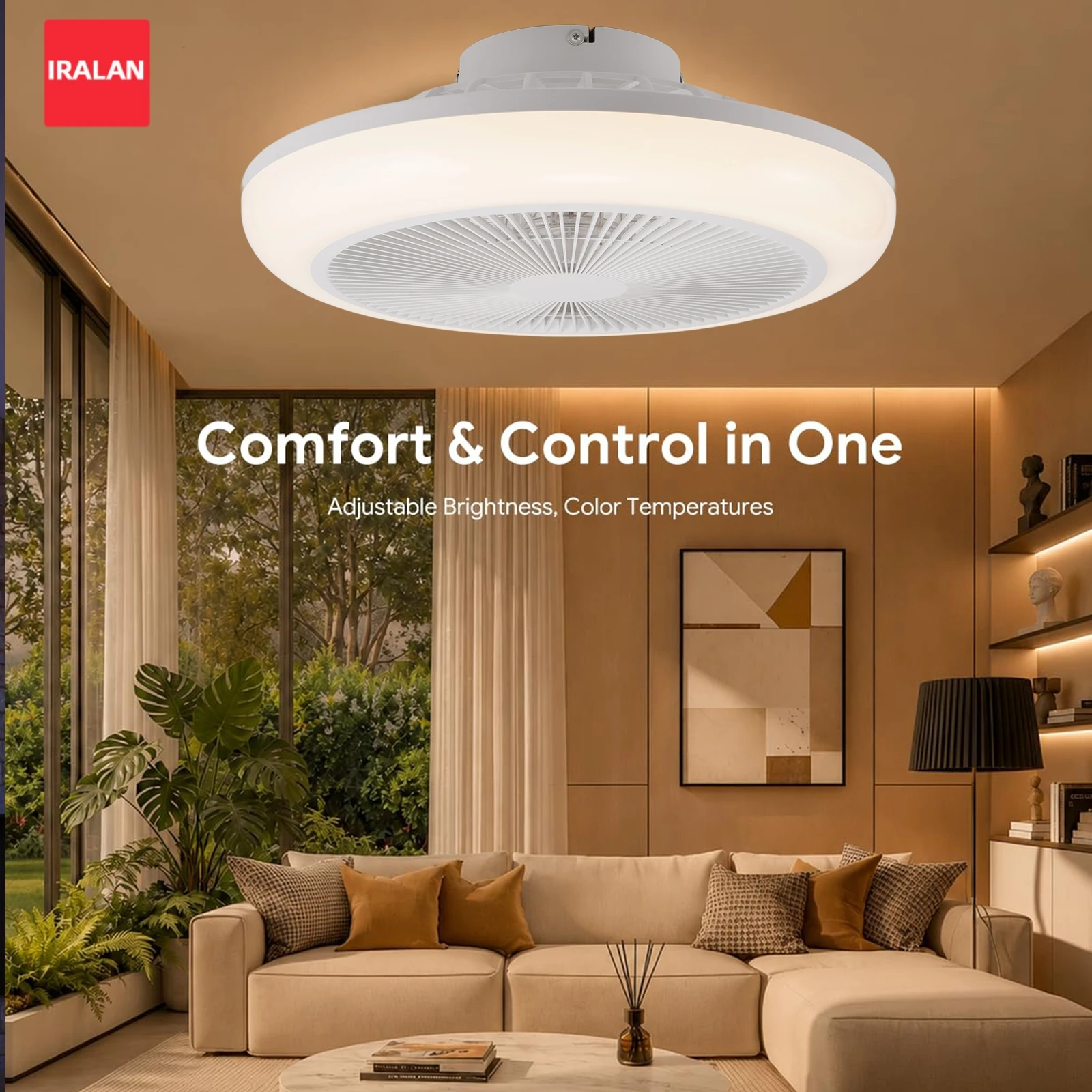 Modern White LED Infinitely Dimmable Pendant Lighting Living Room Study Lighting Interior Living Room Foyer Lighting Fixtures