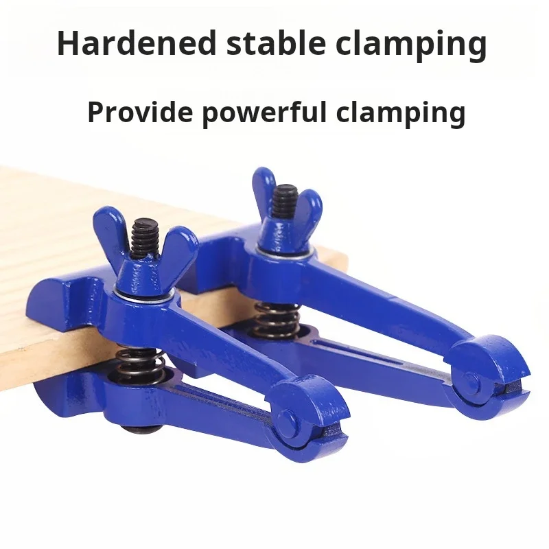 yesMini Hand Vise Blue Multipurpose Small Pliers Type 25/40/50 Heavy Duty Jaw Vice Adjustable Hardware Tool