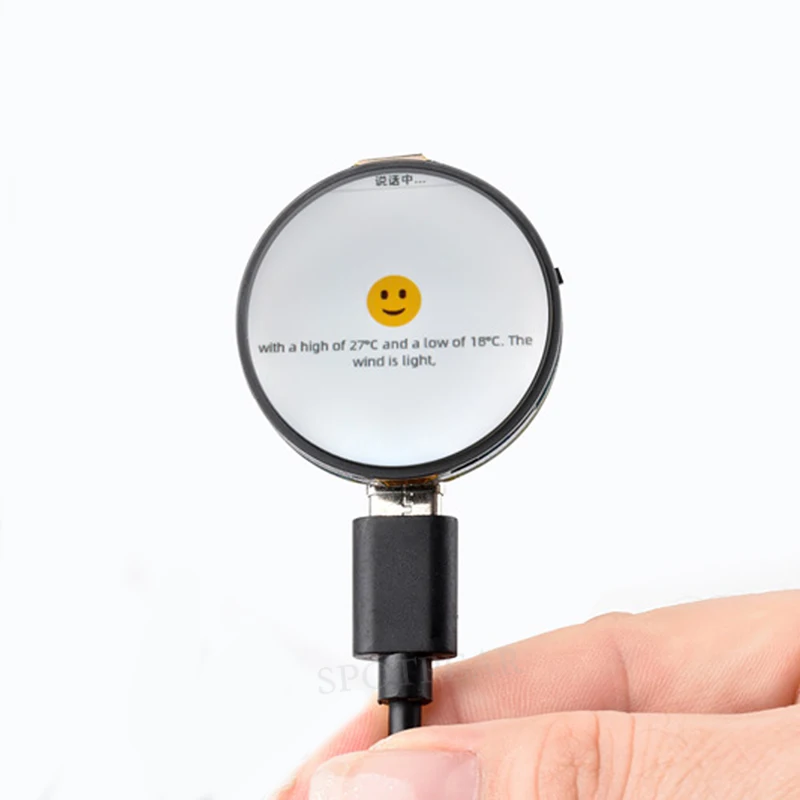 لوحة تطوير ESP32 C6 مع شاشة AMOLED مقاس 1.32 بوصة وواجهة QSPI WiFi 6 اكتساب الصوت Deepseek لـ Xiaozhi AI #2