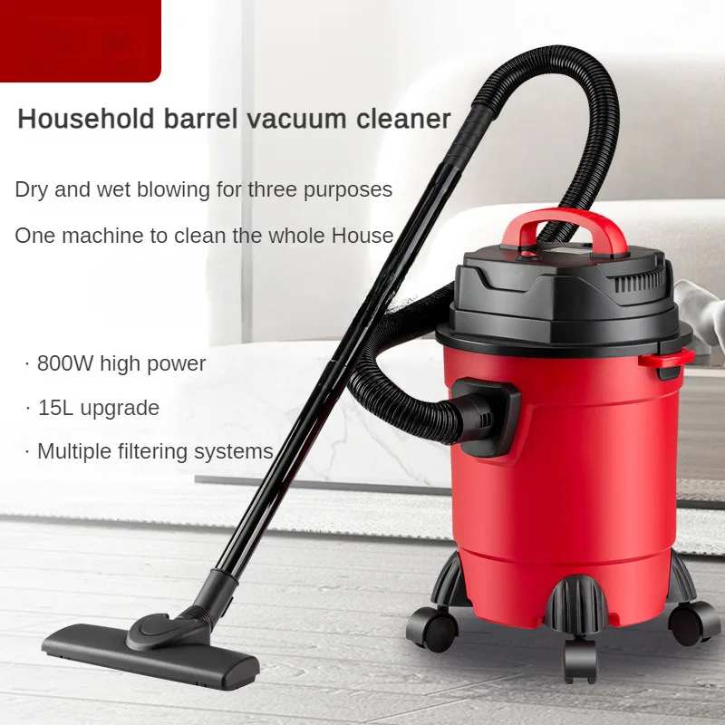 Home small vacuum cleaner strong handheld large suction dry blowing super power vacuum cleaner