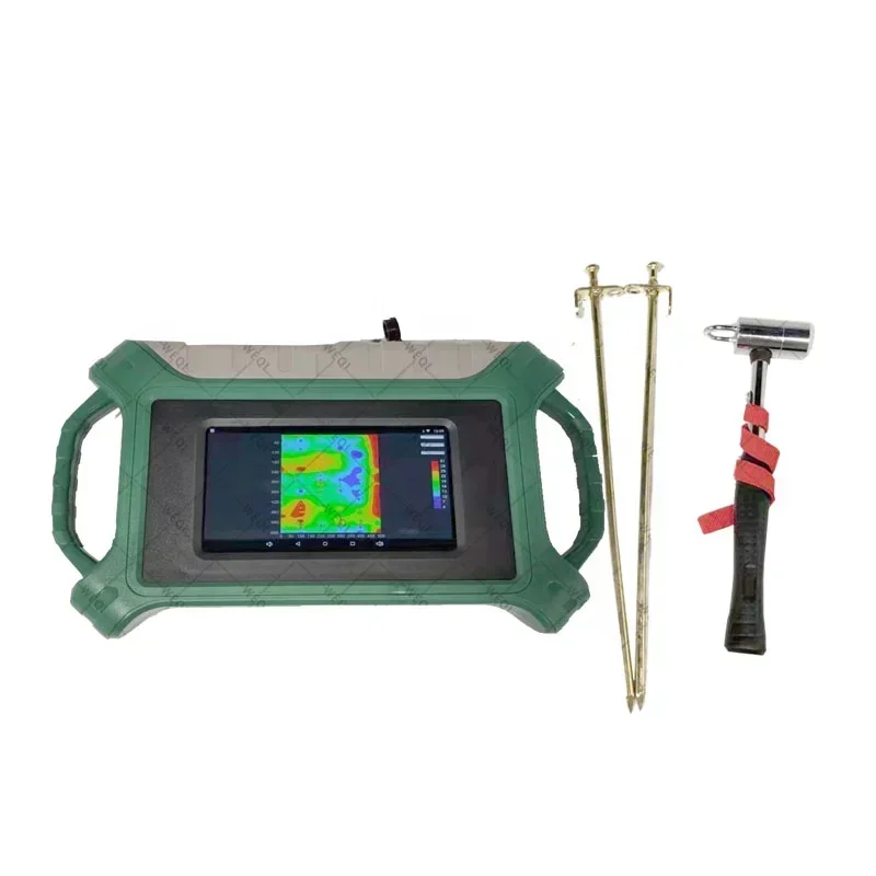 0-300m portable Touch Screen mapping 300m 300S-X water finder for water well drilling