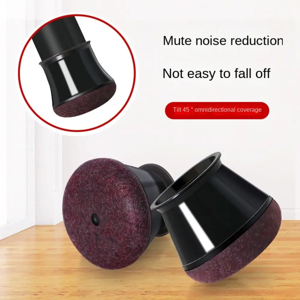 Wrapped Felt Bottom Chair Caps Cover Floor Protectors Reduce Noise Chair Leg Cover Silicone Thickened Chair Leg Floor Protector