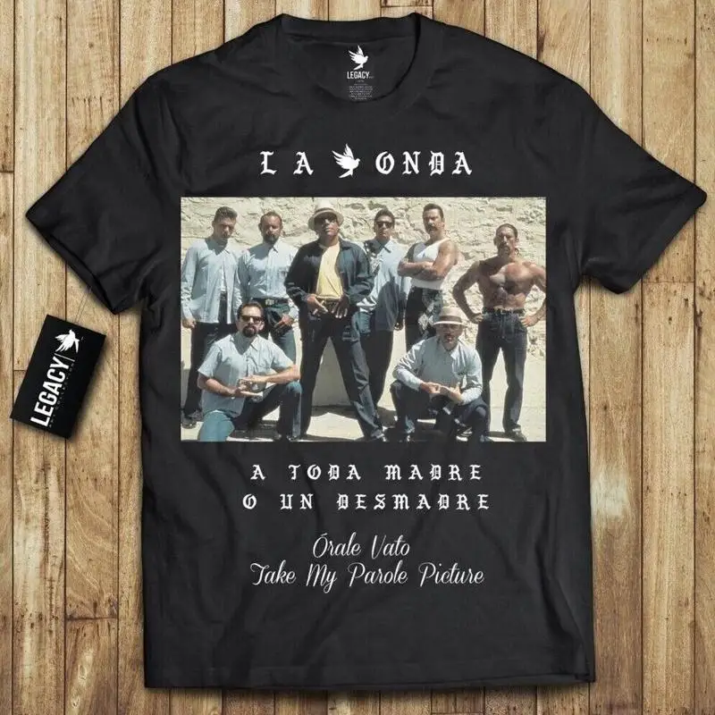 Футболка La Onda Blood In Out, ограниченная серия Vatos Locos, редкая коллекция