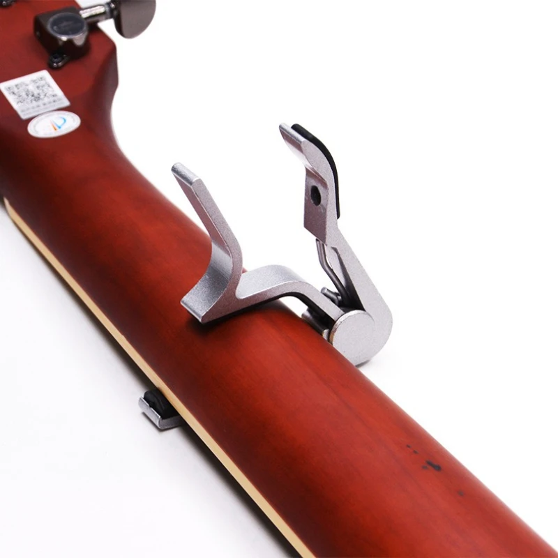 5pcs Guitar Capo Aluminum Alloy Small Hand Grip Folk Uke Classical Capo Metal Transposer Electric Acoustic Guitar Accessories