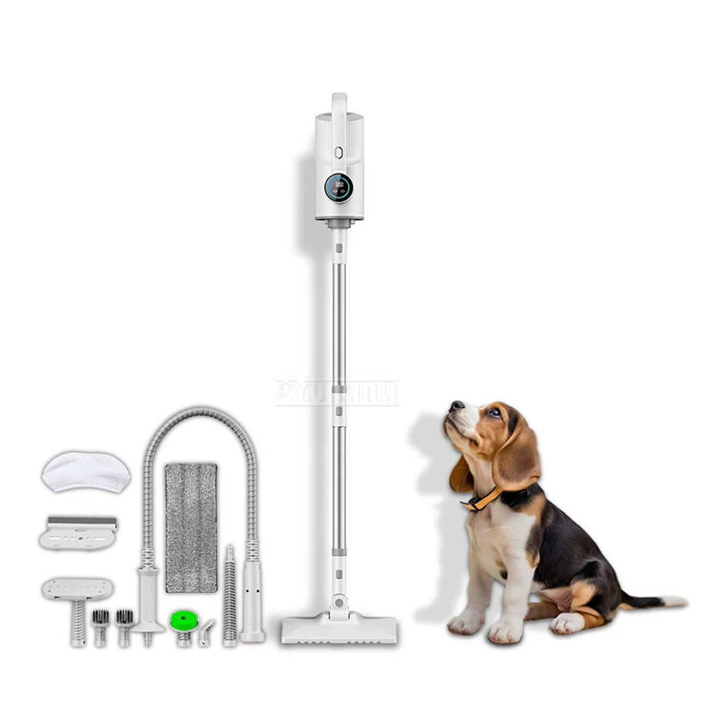 ST063 High-Temperature Steam Floor Scrubber Handheld Wired Device with Temperature Display for Cleaning