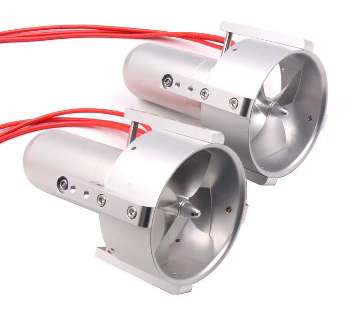 SANJING MOT 24V 150W 400W 4000rpm Waterproof Bldc Motor with Metal Propeller for Underwater RC Drone Thruster or Boat Propulsion