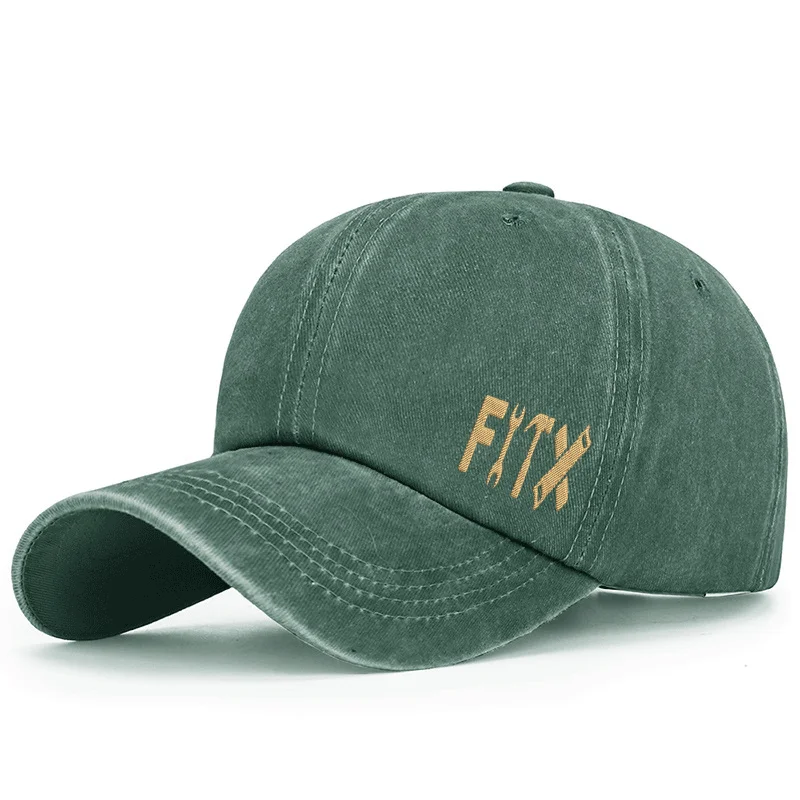 

Sweat-Absorbing and Breathable Embroidered Baseball Cap with Maintenance Tool Patterns Suitable for Repairmen Truck Drivers Cap
