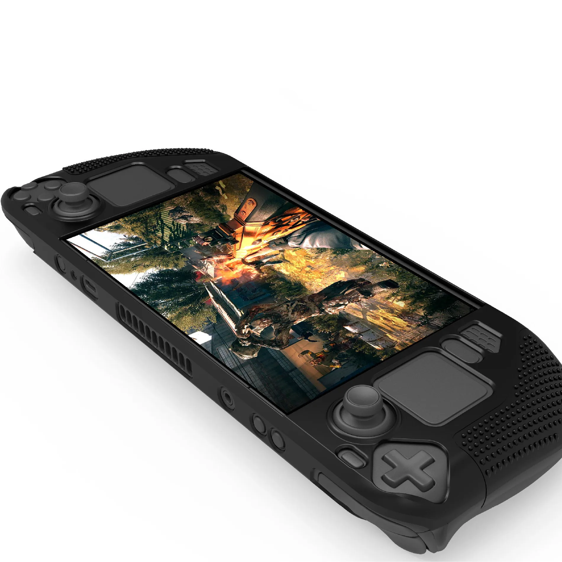 Staem Deck OLED Accessories Silicone Case For Steam Deck OLED Game Console Full  Cover Shell Protection Case for Steam Deck OLED view 5