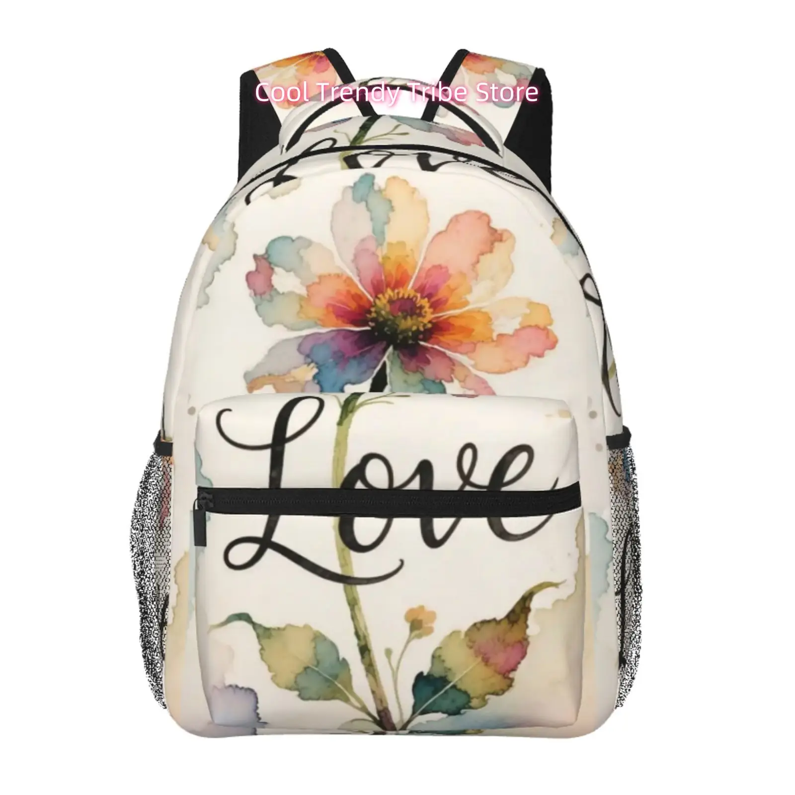 Watercolor Flower with 