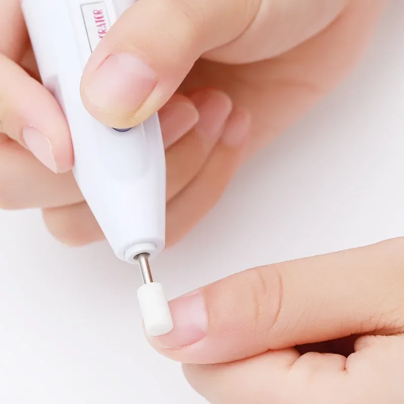 1Set Nail Polisher Mini Electric Nail Drill Kit Manicure Pedicure Grinding Polishing Nail Art Sanding File Pen Tools Machine New