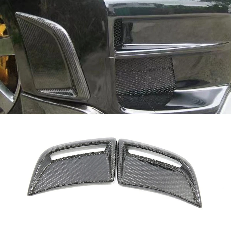 

Для Nissan GT-R R35 настоящий сухой карбоновый передний бампер, вентиляционные отверстия и передняя фаска, накладка на выпускное отверстие 2009-2016, аксессуары