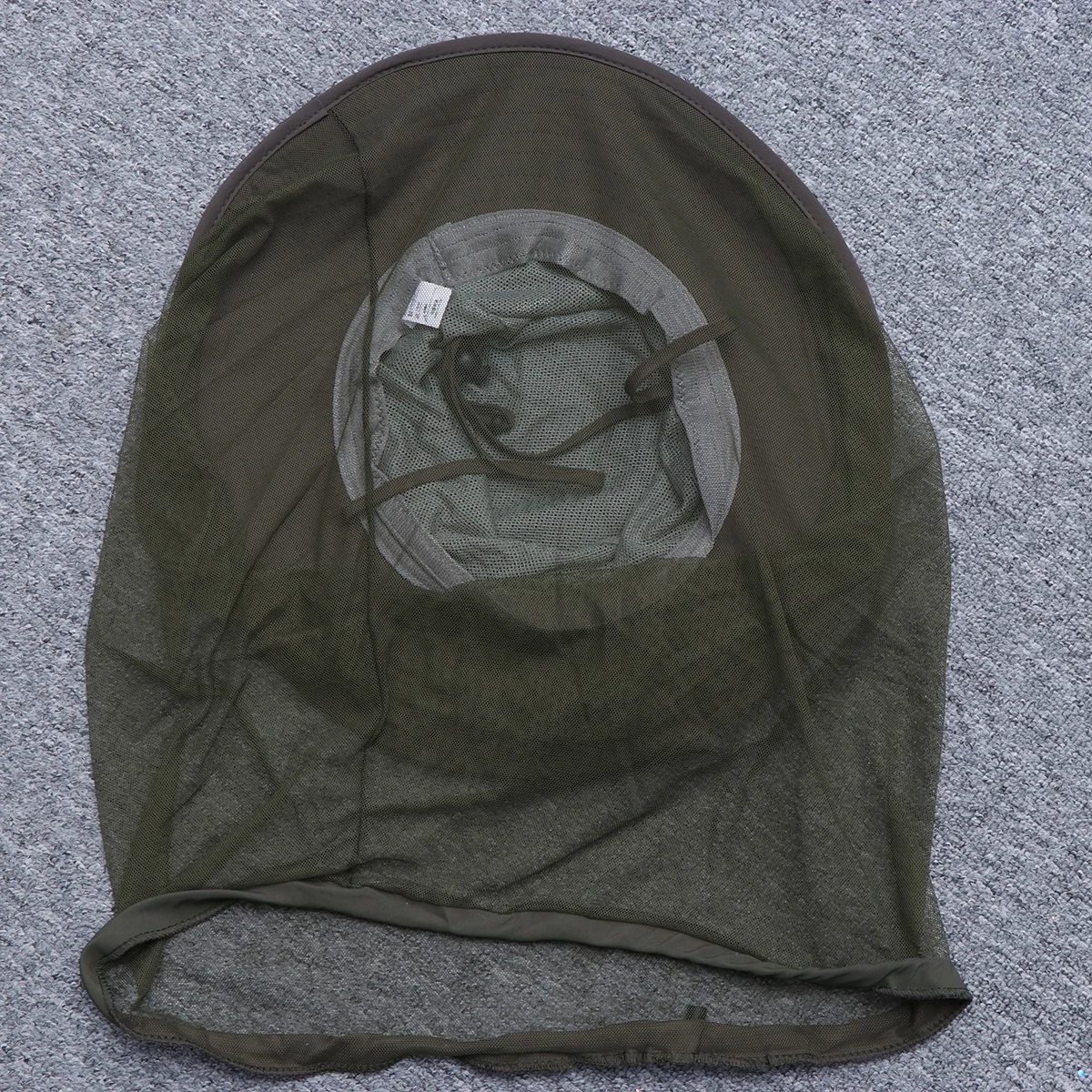 

Mosquito Proof Hat Quick Dry Insect Protection Head Cover Adjustable Sun Resistant For Fishing Hiking Camping Outdoor Army Green