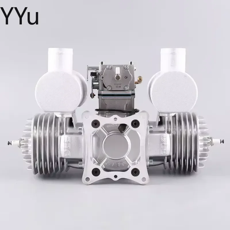 for DLE170 Standard Version 170CC Dual Cylinder Two Stroke Side Exhaust Gas Engine for RC Model Airplane Parts