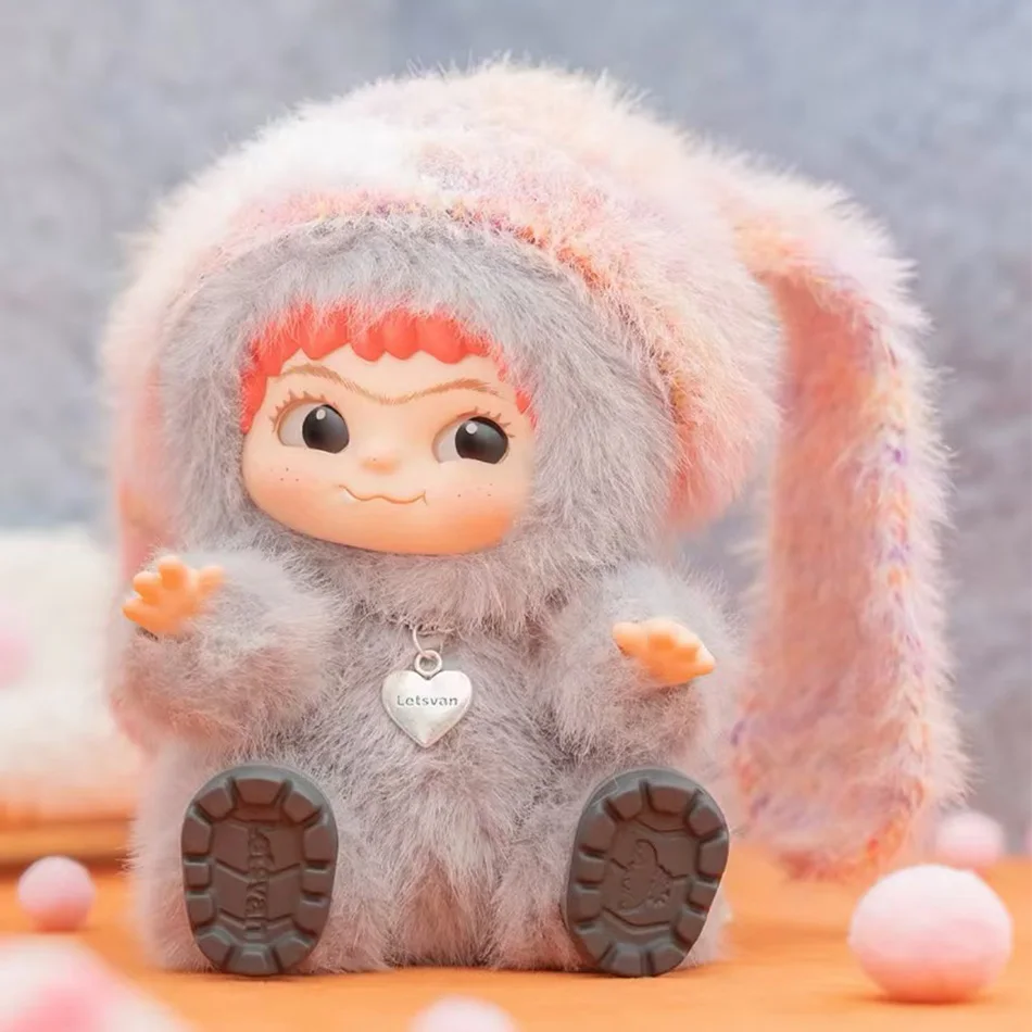 Kawai Pular Peluche Mao Mao Bambola in vinile - Scatola cieca carina Serie Divertimento regalo di ornamenti per feste fatti a mano