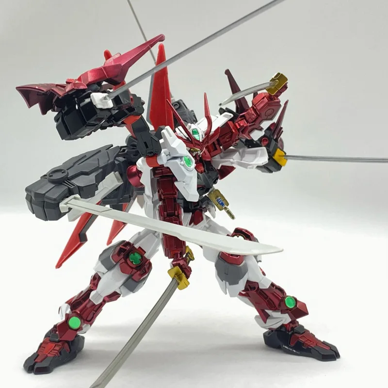 Sengoku Astray Red Frame Action Figure Hg 1/144 Assembly Model Joint Mobility Collectible Toys Ornament Doll Child Birthday Gift