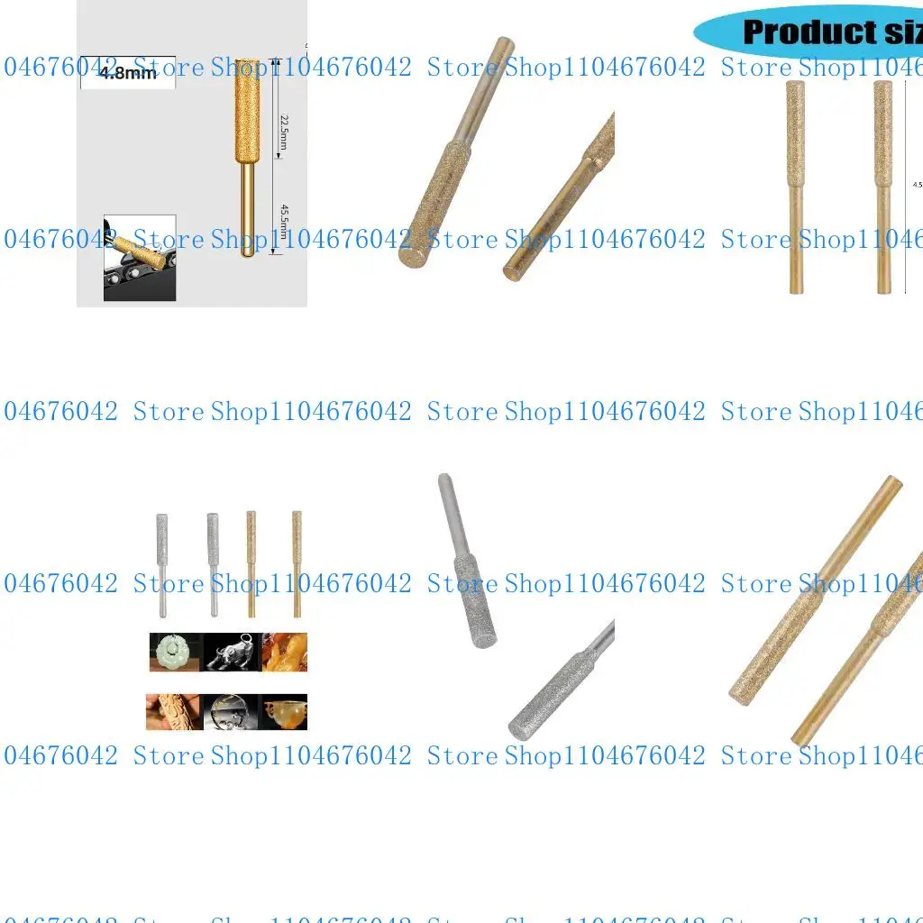 5asd Chainsaw Grinding Stone Bit Burr Files for Fast & Reliable Chain Sharpening