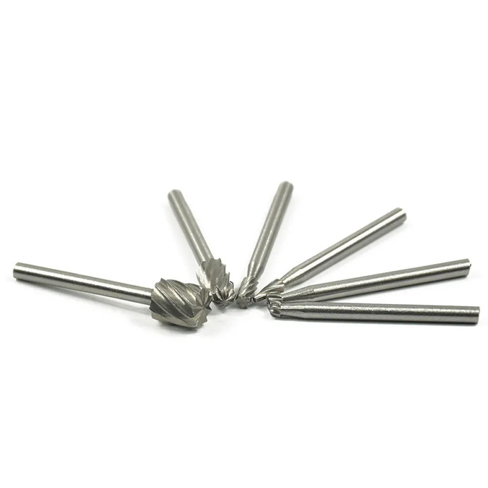 

11Pcs Electric Grinding Milling Cutters Carbide Rotary Drills Milling Burrs Set Wood Carving Locator Stopper High Hardness Wear