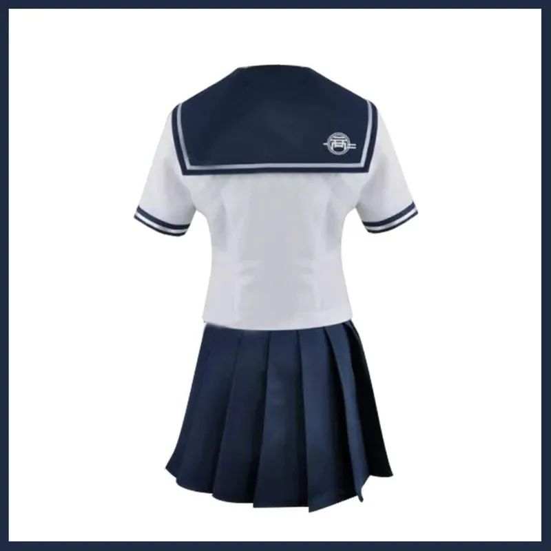Juego Naegi Komaru disfraz de Cosplay japonés JK uniforme escolar falda camisa de manga corta mujer adulta Kawaii Campus S8;c'4,t;6.j'2;