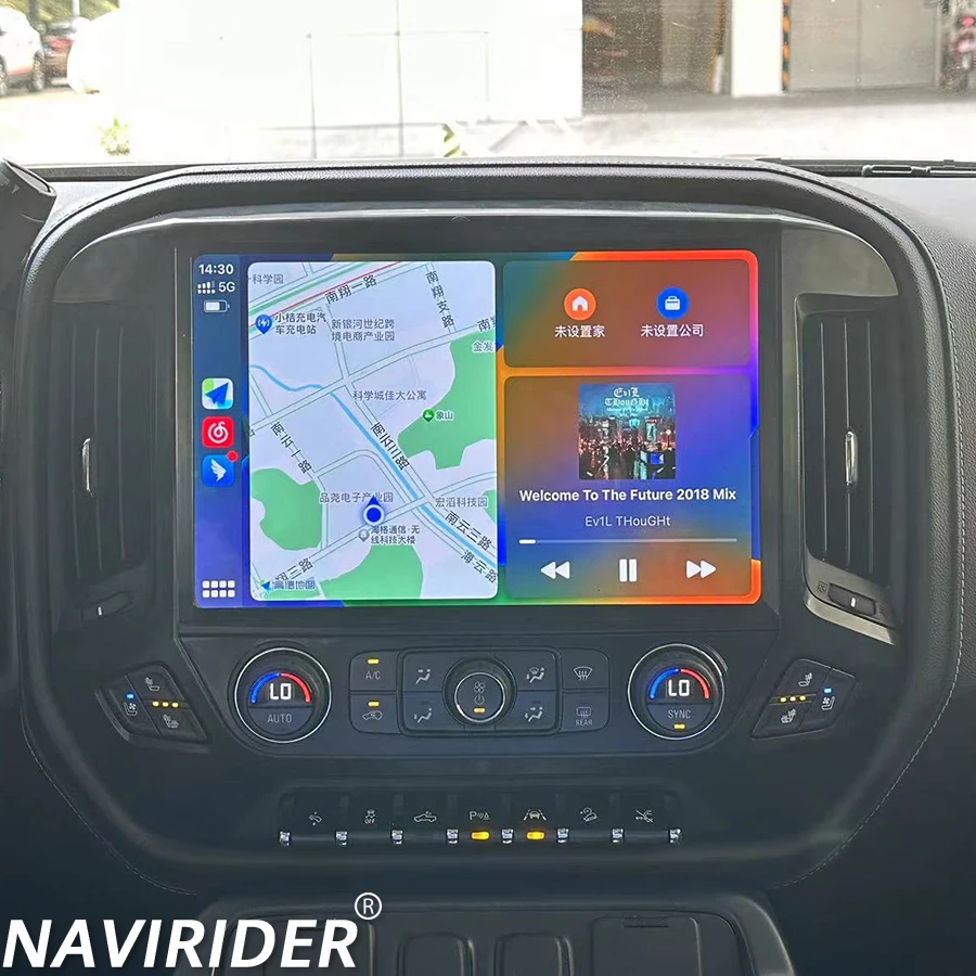 13.3inch Android For Chevrolet Silverado 3 GMTK2 GMC Sierra 2014 2015 2016 2017 2018 CarPlay Autoradio Car GPS Multimedia Player